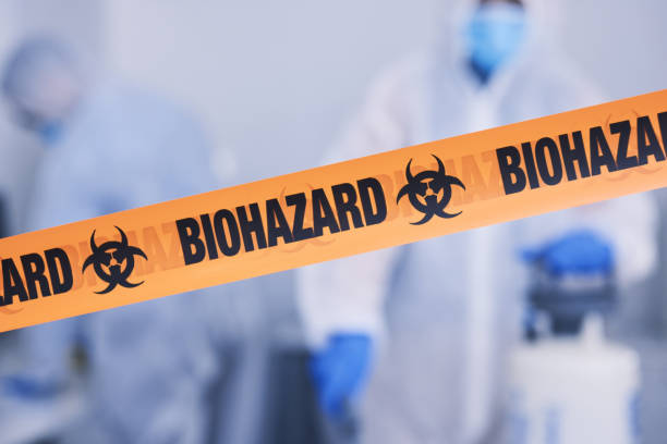 Professional Crime Scene Cleanup technician working in Morrisville, NY